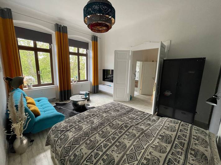 Ganze Wohnung, Design Apartment II, hell, 35 Quadratmeter, Zentral zu Grenze Altstadt Park, Gr in Görlitz, Oberlausitz-Niederschlesien
