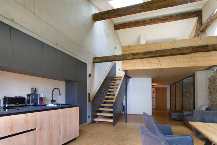 Ferienwohnung für 3 Personen, mit Balkon in Geigenbaumuseum Mittenwald - 4