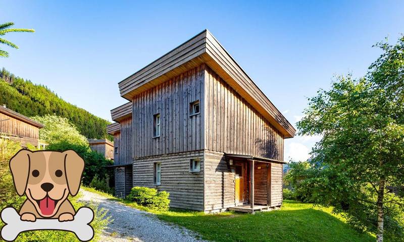 Ferienhaus für 7 Personen, mit Balkon und Terrasse sowie Garten und Ausblick