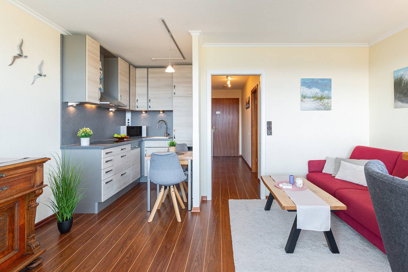 Appartement de vacances entier, Meerblick mit Wohlfühlfaktor in Est de Fehmarn, Fehmarn