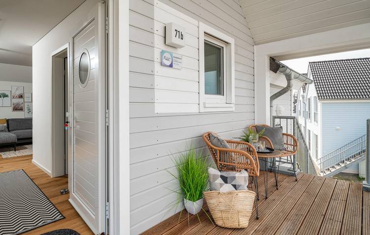 Ferienwohnung für 4 Personen, mit Sauna und Terrasse in Kappeln - 2