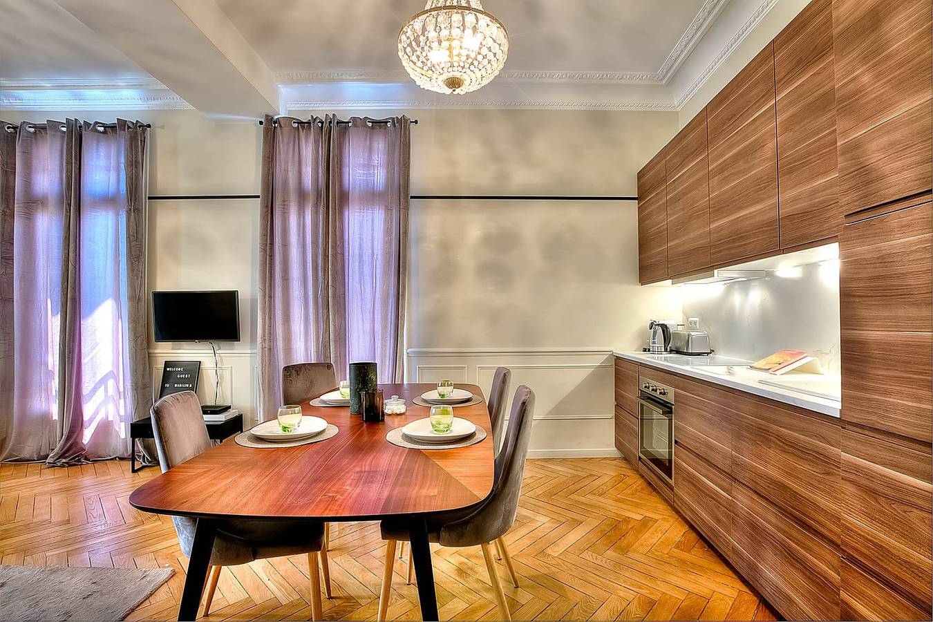 Appartement de vacances entier, 3 chambres à deux pas de la rue d'Antibes in Cannes, Côte méditerranéenne (France)