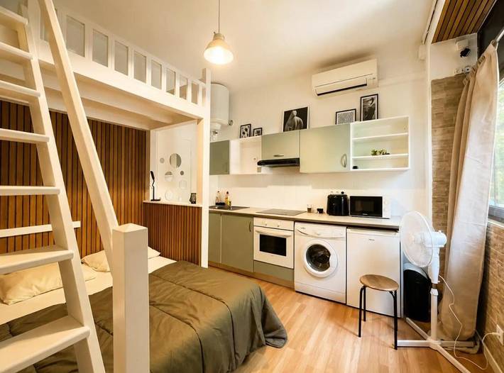 Location de vacances pour 4 personnes, avec Terrasse ainsi que Jardin et Vue à Vigneux-sur-Seine