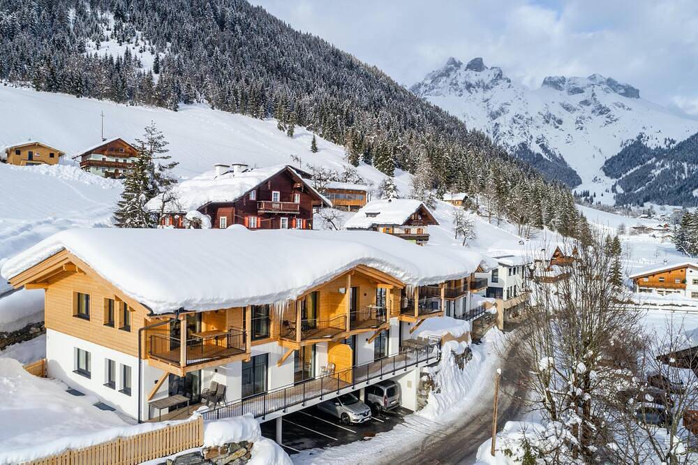 Geheel appartement, 2 appartementen met sauna nabij de skilift in Werfenweng, Tennengau