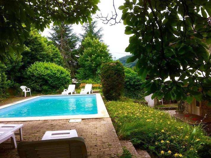 Villa pour 10 personnes, avec Terrasse ainsi que Jardin et Piscine