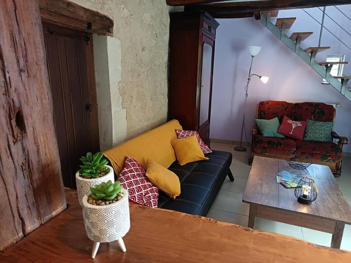 Location de vacances pour 5 personnes, avec jardin, animaux acceptés à La Croix-en-Touraine - 3