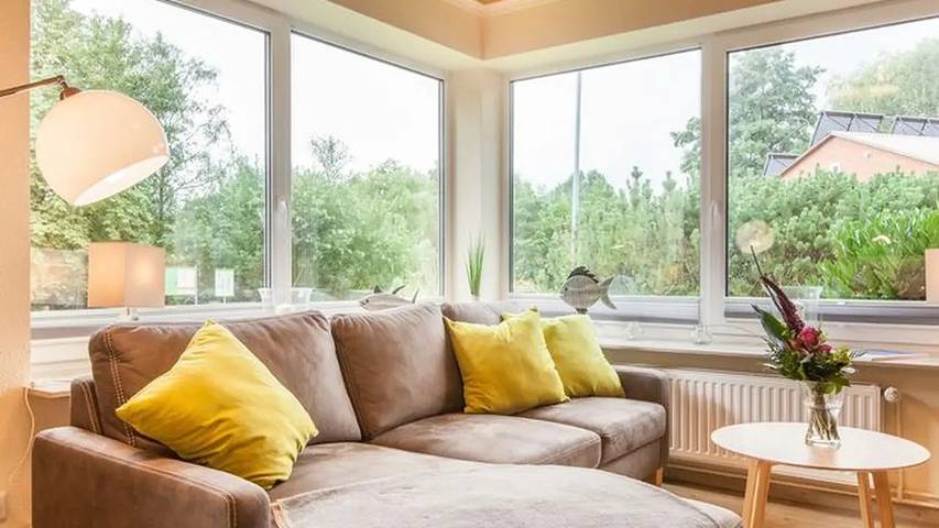 Ferienhaus für 4 Personen, mit Garten, mit Haustier