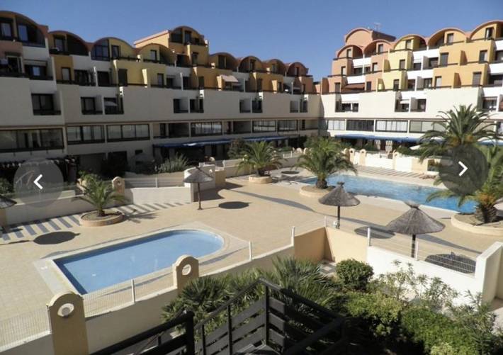 Gîte pour 4 personnes, avec balcon et piscine dans Port de Gruissan - 4