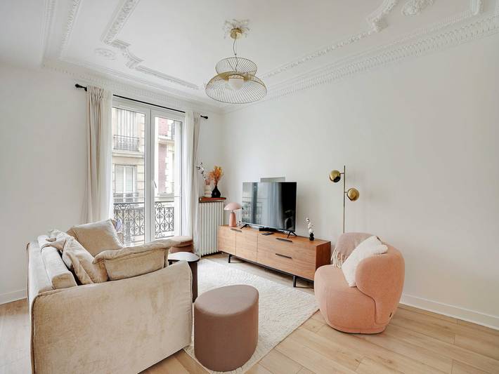Ganze Wohnung, Modernes Apartment - 2 Schlafzimmer/6 Personen in 14e Arrondissement, Paris