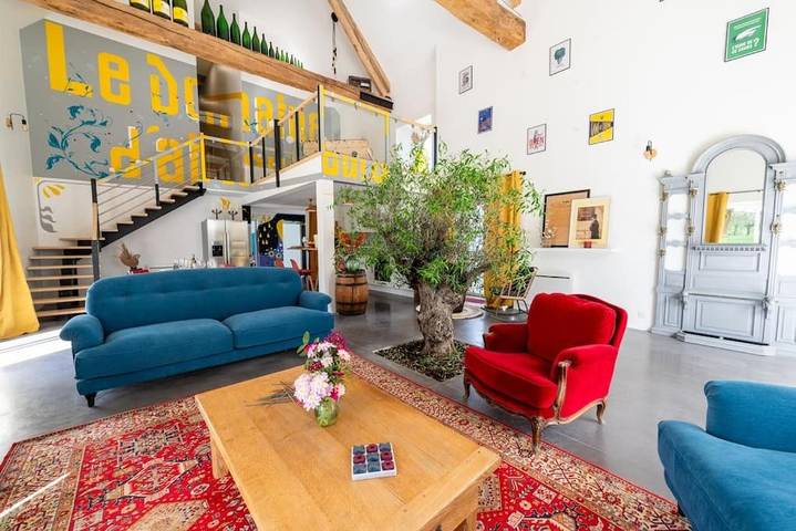Location de vacances pour 8 personnes, avec piscine et terrasse à Coulonges-Cohan - 3
