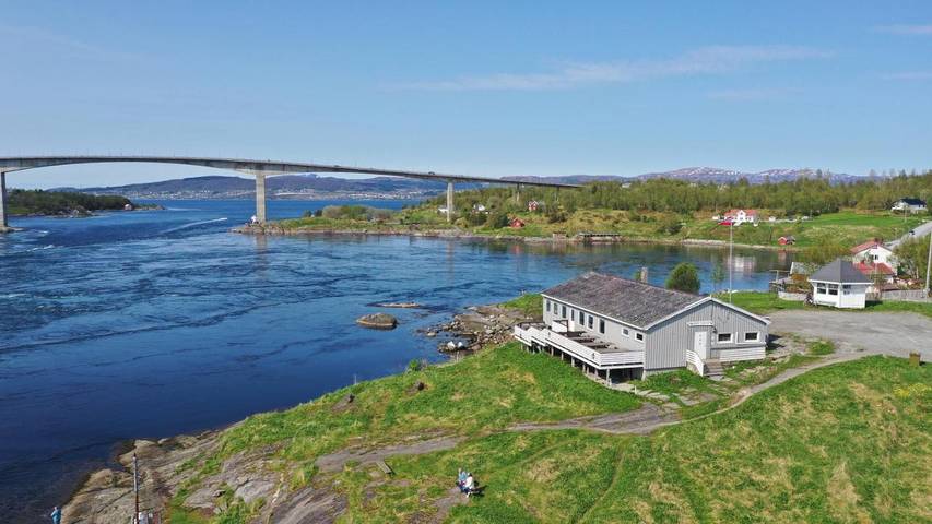 Camping für 2 Personen, mit Garten und Ausblick in Norwegen