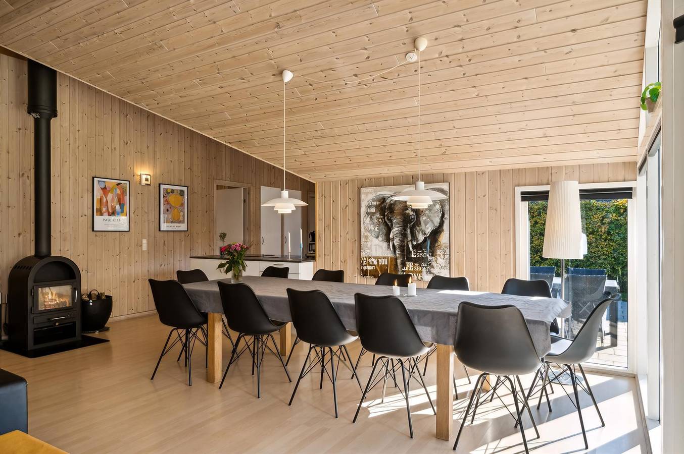 Home in Ebeltoft with sauna in Vibæk Strand, Ebeltoft
