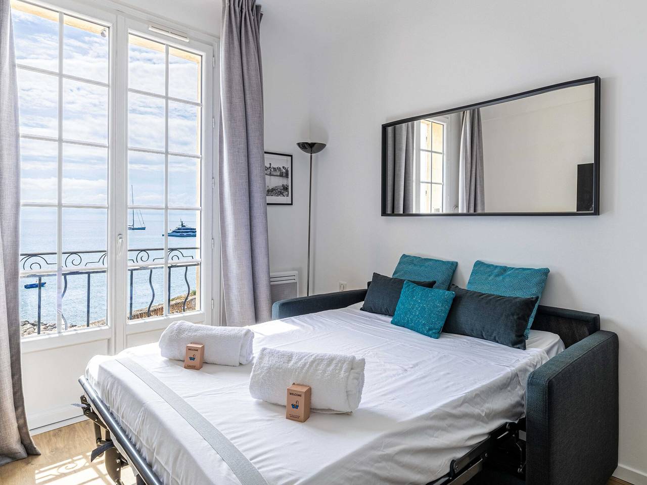 Geheel appartement, Charmant appartement - 1Bd/4P- zeezicht - Antibes Centre in Antibes, Middellandse Zeekust (Frankrijk)