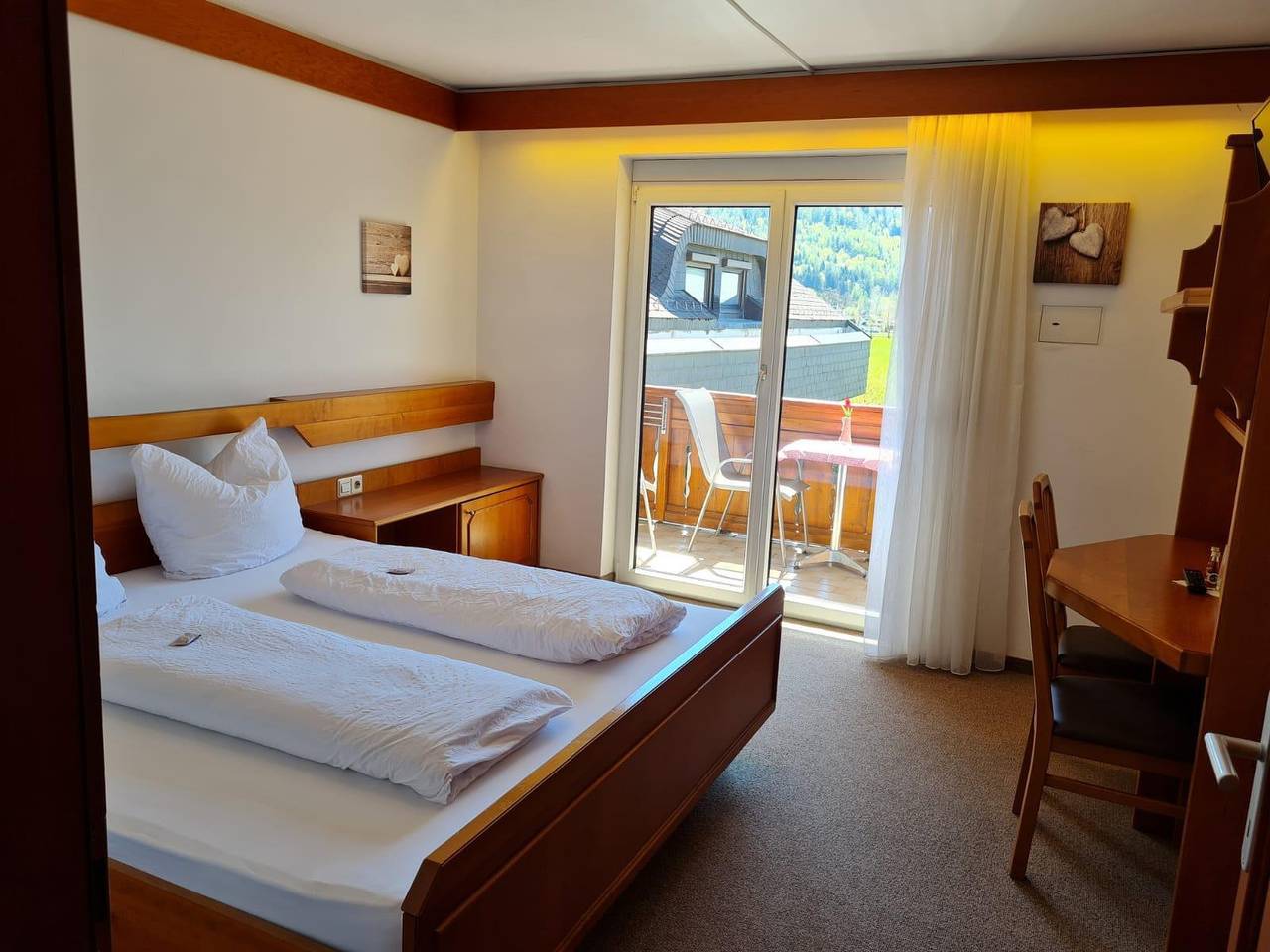 Ganze Ferienwohnung, Familienzimmer, Dusche, Wc, Balkon in Karawanken und Bachergebirge, Sankt Kanzian am Klopeiner See