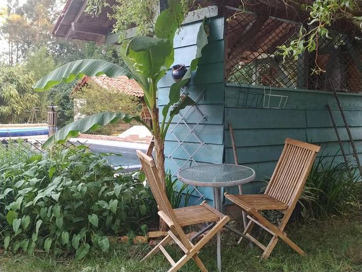 Location de vacances pour 2 personnes, avec piscine ainsi que vue et jardin, animaux acceptés à Pontenx-les-Forges - 3