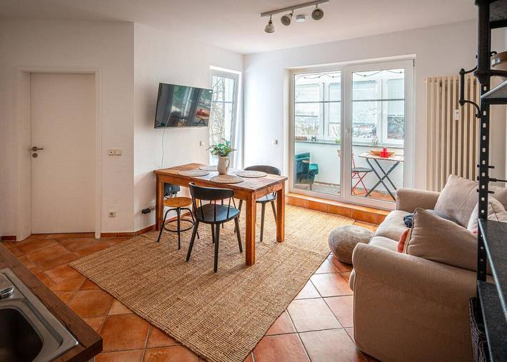Ferienwohnung für 3 Personen, mit Garten und Balkon, mit Haustier - 1