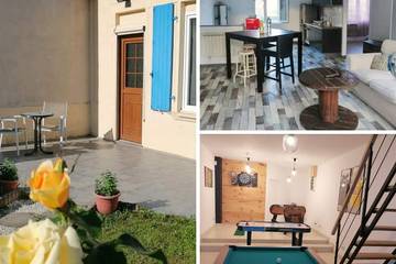 Maison de vacances pour 4 personnes, avec jardin et terrasse dans Allier
