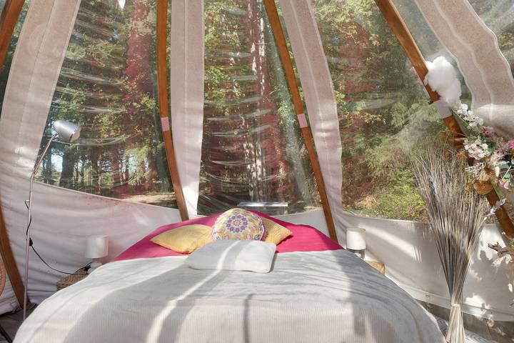 Guest Room “Bulle des Châteaux” with Wi-Fi and Pool in Chitenay, Sologne