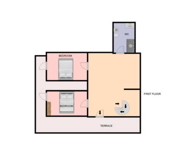 Casa de vacaciones para 6 personas con terraza in Marsciano, Provincia de Perugia