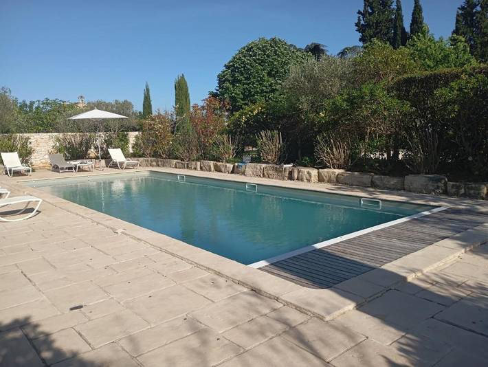 Maison de vacances pour 4 personnes, avec Terrasse ainsi que Jardin et Piscine