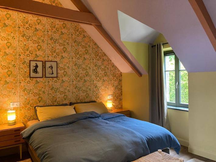 Location de vacances pour 4 personnes, avec sauna ainsi que jacuzzi et jardin à Locmalo