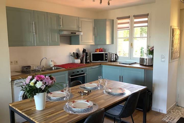 Ferienhaus für 4 Personen, mit Terrasse und Garten in Honfleur