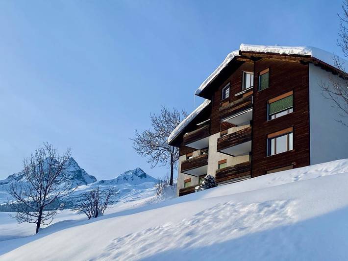 Ganze Ferienwohnung, Ferienwohnung 4.5 Zimmer, Casa Solaria Brigels in Brigels, Alpenarena