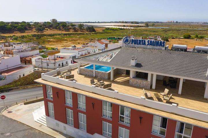 Casa de huéspuedes para 2 personas, con Terraza además de Piscina y Vistas en Ayamonte