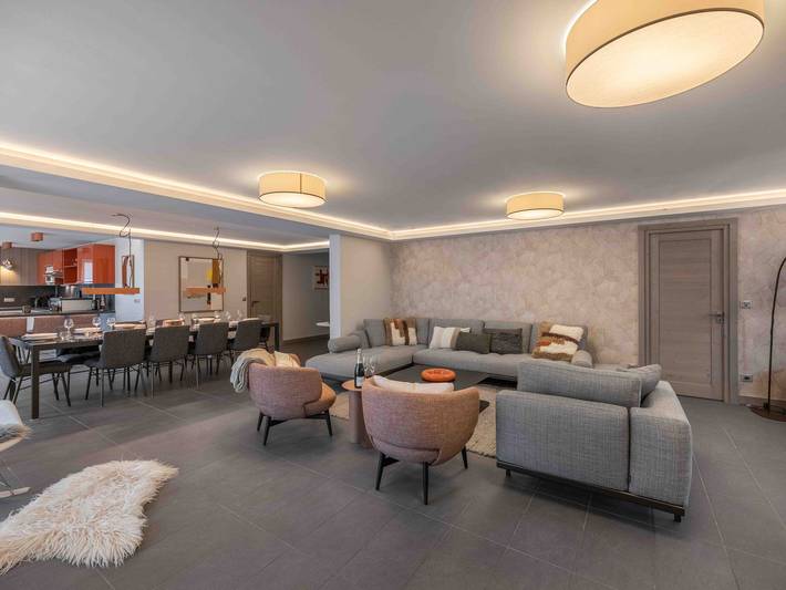 Apartamento entero, Abondance: Amplio apartamento elegante en Courchevel con parking y WIFI in Courchevel 1650 (Moriond), Saint-Bon-Tarentaise