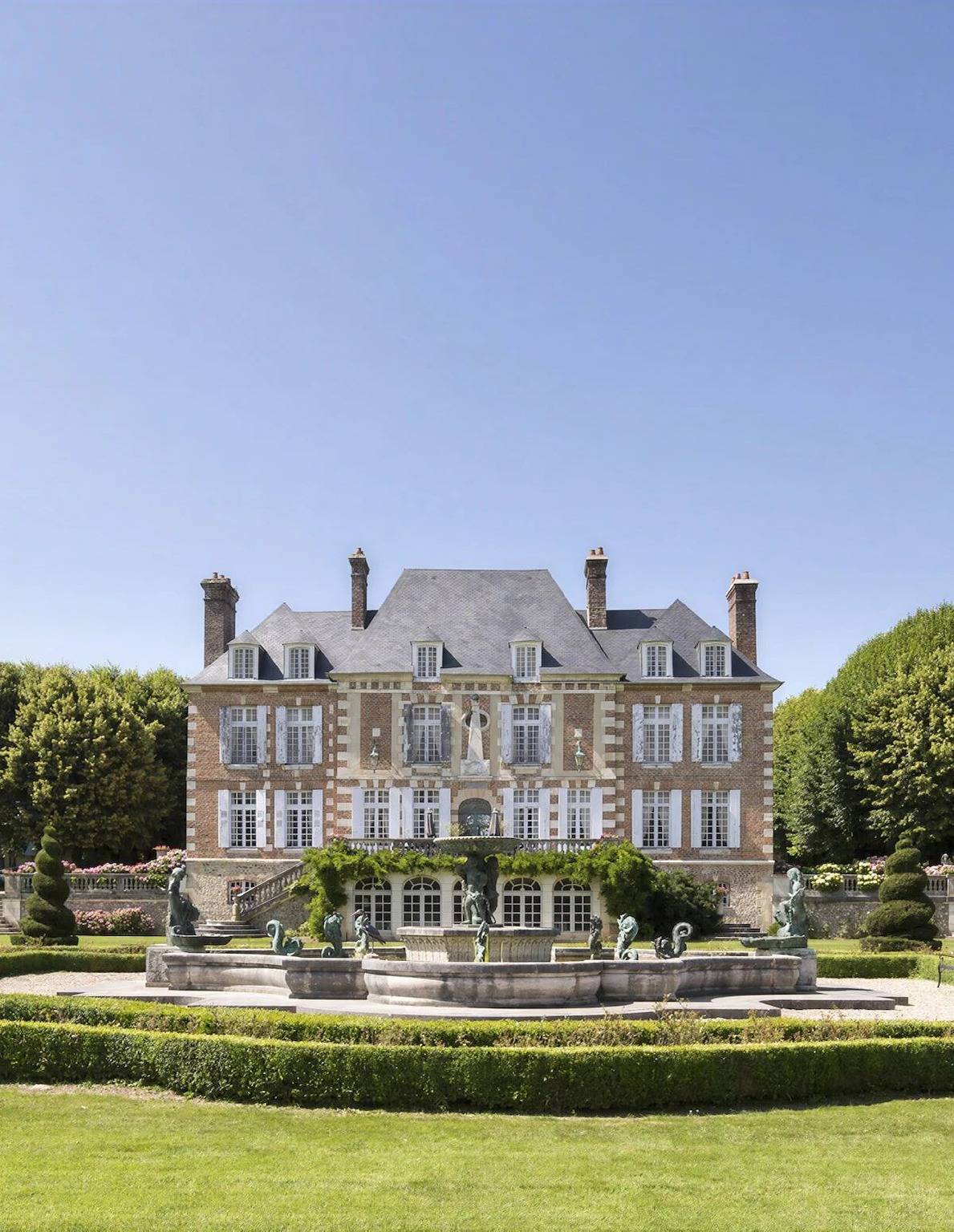 Château pour 18 personnes avec piscine in Saint-Maclou, Région de Bernay