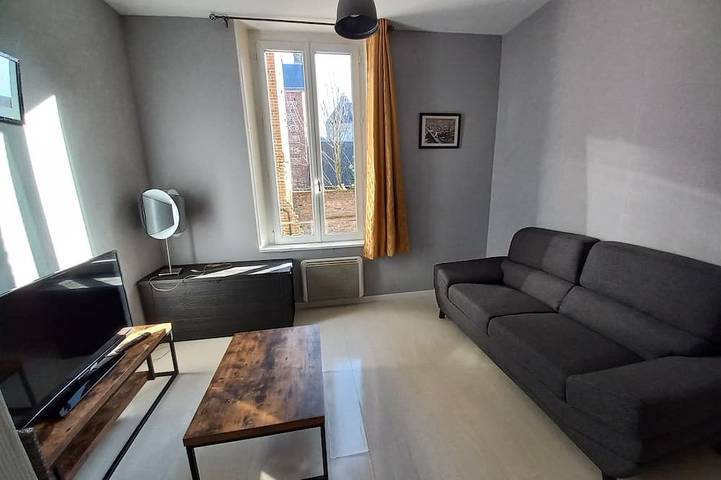 Apartamento entero, Apartment in typical Saint Valery house in Saint-Valery-en-Caux, Región de Dieppe