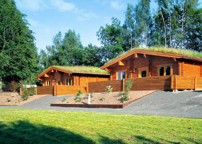 Bracken Log Lodge in Cargill, Perthshire