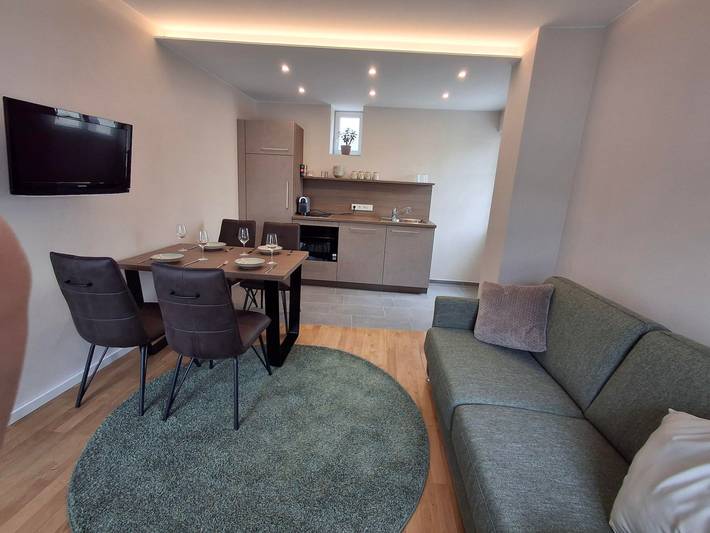 Ferienwohnung für 3 Personen, mit Balkon und Balkon/Terrasse sowie Terrasse
