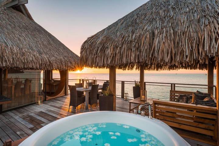 Station pour 3 personnes, avec jardin et sauna dans Bora Bora - 3