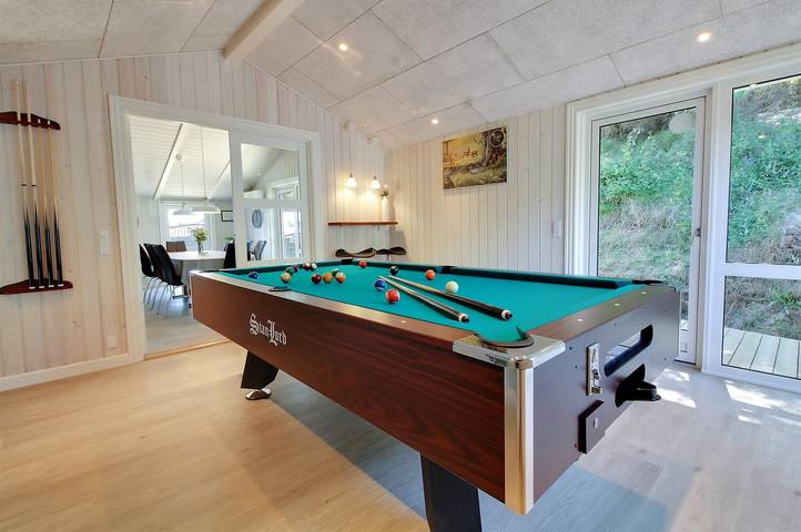 Ferienhaus mit Meerblick für 10 Personen, mit Sauna und Kinderpool sowie Whirlpool und Terrasse in Vejers Strand - 3