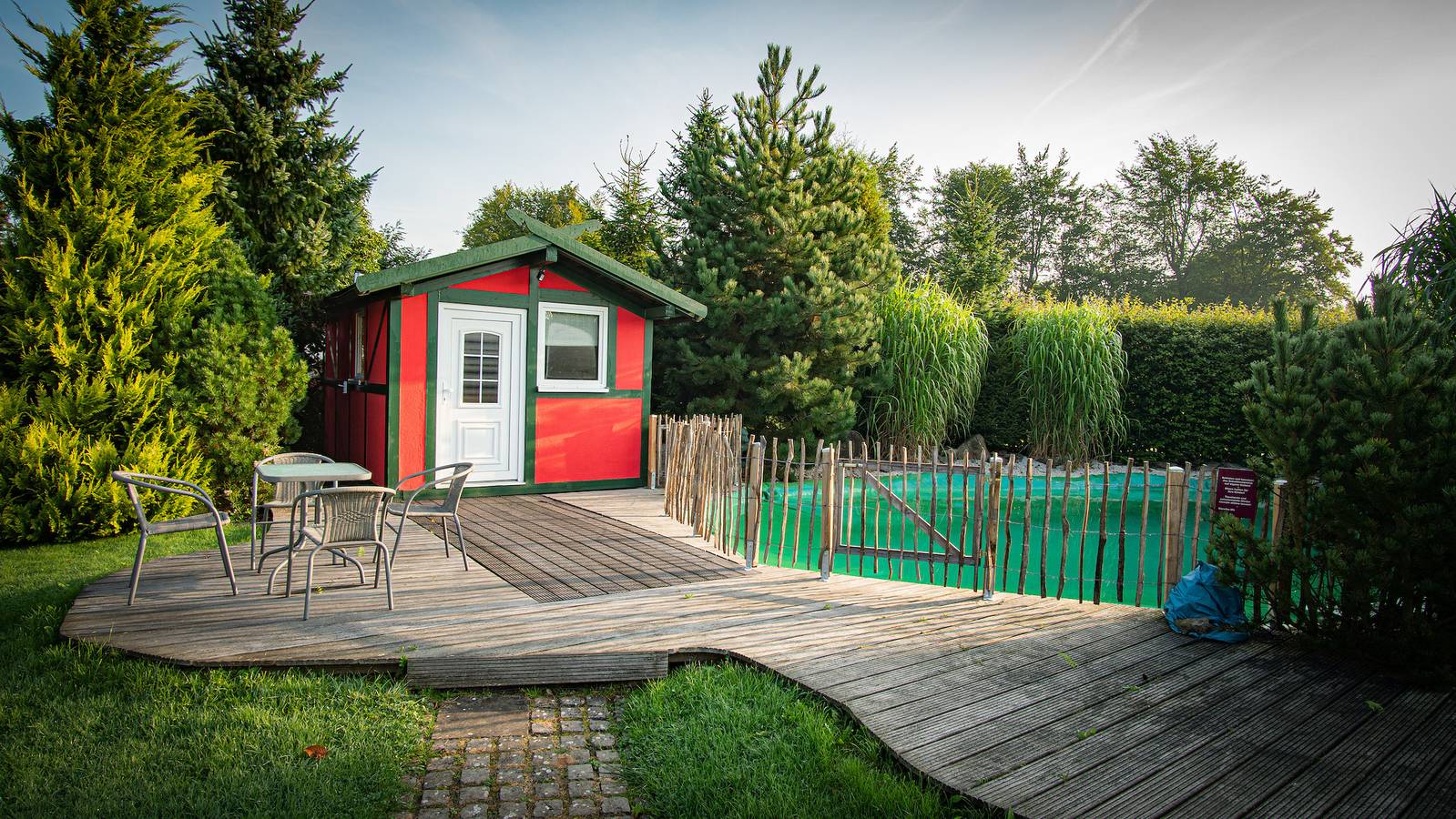 Ferienhaus Mountfrosch mit Sauna und Naturpool in Monschau, Naturpark Hohes Venn-Eifel