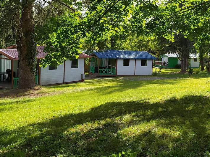 Camping L'Oasis du Berry - Chalet 2 personen - 20 m² in Saint-Gaultier, Le Blanc und Umgebung