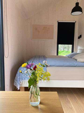 Ferienhaus für 2 Personen, mit Ausblick und Garten in Island