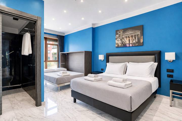 Casas e apartamentos de temporada para 4 pessoas, com Balcão/Terraço em Roma