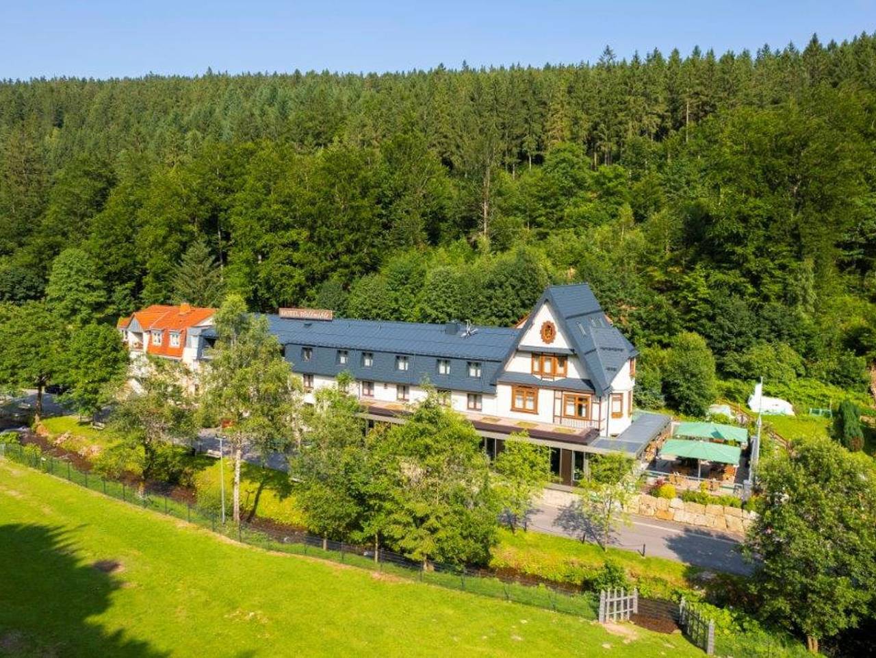 Hotel Waldmühle - Doppelzimmer Natur in Zella-Mehlis, Rennsteig