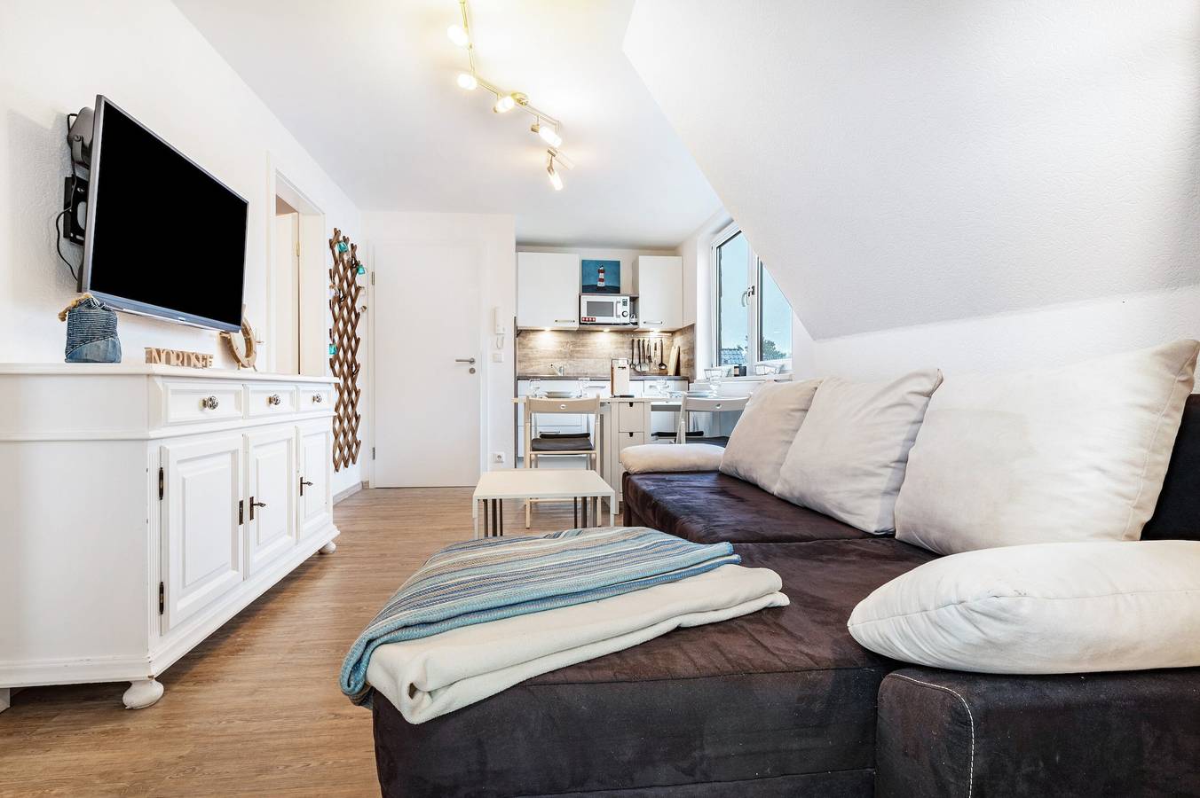 Appartement entier, Appartement « 3 pièces Oberdeck » avec vue mer, terrasse privée et Wi-Fi in Duhnen, Cuxhaven