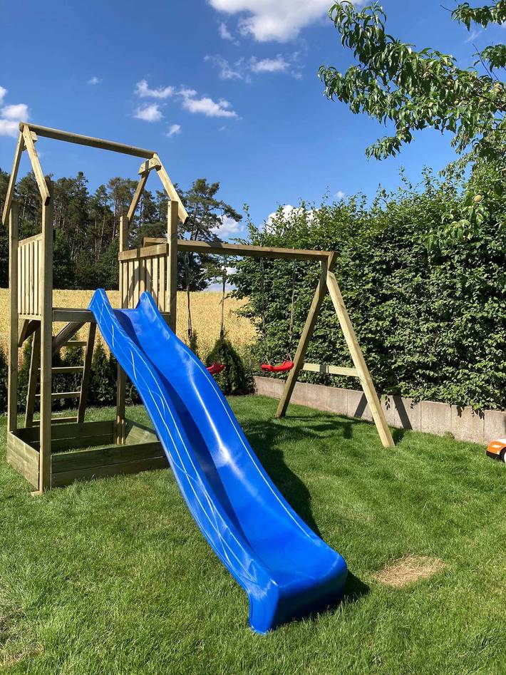 Ferienhaus für 6 Personen, mit Garten und Balkon in Fränkisches Seenland - 2