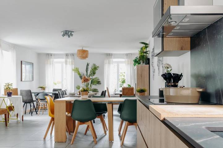 Location de vacances pour 12 personnes, avec vue et jardin à Cluses - 3