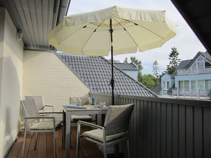 Ferienhaus für 2 Personen, mit Balkon und Sauna sowie Pool in Boltenhagen