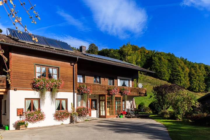 Ferienhaus für 4 Personen, mit Balkon und Garten in Ruhpolding