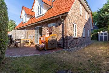 Ferienhaus für 6 Personen, mit Terrasse und Garten, kinderfreundlich in St. Peter-Ording