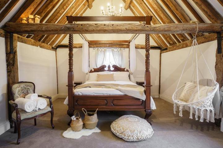 Casa de huéspuedes para 2 personas, con jardín y vistas en Inglaterra