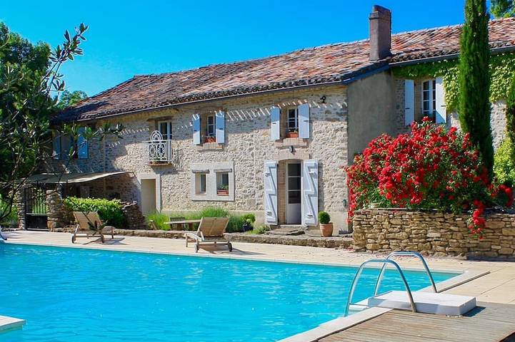 Villa pour 12 personnes, avec jardin, animaux acceptés