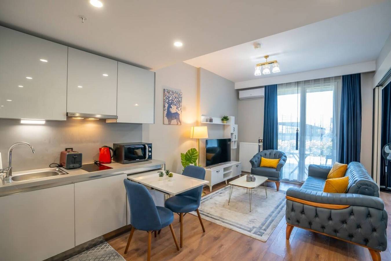 Apartamento entero, Apartamento de vacaciones para 3 personas con piscina in Estambul, Región del Mármara