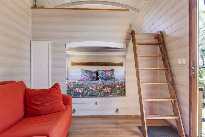 Apartamento vacacional entero, Roulotte de lujo en plena naturaleza in Región de Aubusson